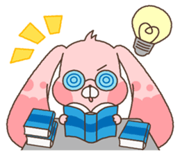 cute bunny "mimimi" sticker #261339