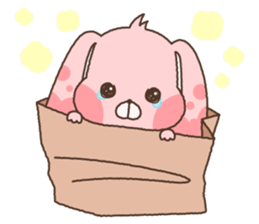 cute bunny "mimimi" sticker #261341