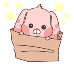 cute bunny "mimimi" sticker #261341