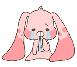 cute bunny "mimimi" sticker #261343