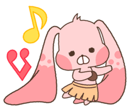 cute bunny "mimimi" sticker #261344