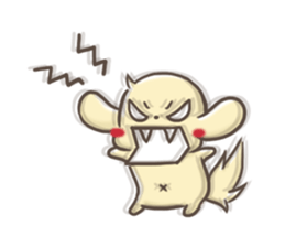 mild-Dachshund sticker #261857