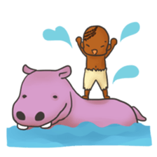 Freedom in the jungle sticker #262164