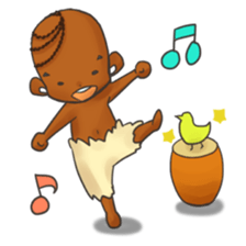 Freedom in the jungle sticker #262172