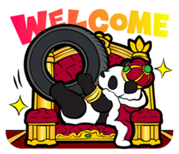 Shiba-dog the Brave sticker #262867