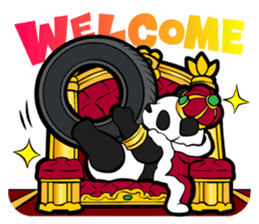 Shiba-dog the Brave sticker #262867