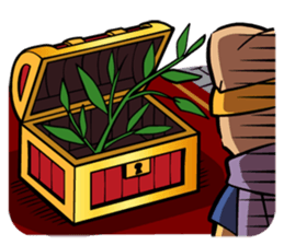 Shiba-dog the Brave sticker #262869