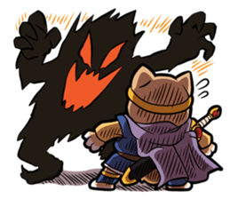 Shiba-dog the Brave sticker #262874