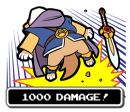 Shiba-dog the Brave sticker #262878