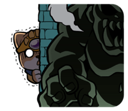 Shiba-dog the Brave sticker #262890