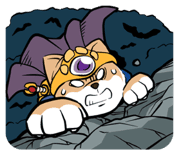 Shiba-dog the Brave sticker #262892