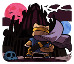 Shiba-dog the Brave sticker #262893