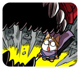 Shiba-dog the Brave sticker #262894