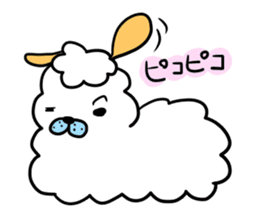 To you a worrier.Alpaca Part 1 sticker #262957