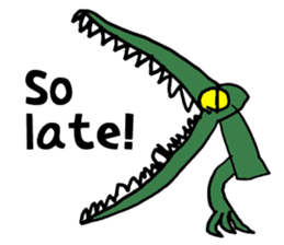 Funny monsters! sticker #262991