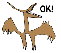 Funny monsters! sticker #262992