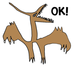 Funny monsters! sticker #262992