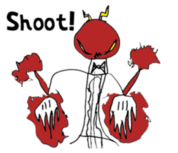 Funny monsters! sticker #262994