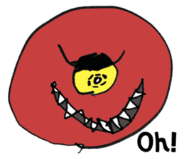 Funny monsters! sticker #262995