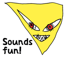 Funny monsters! sticker #262996