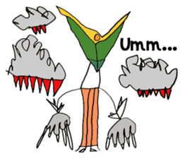 Funny monsters! sticker #263000