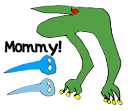 Funny monsters! sticker #263004