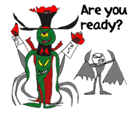 Funny monsters! sticker #263013