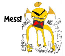 Funny monsters! sticker #263018