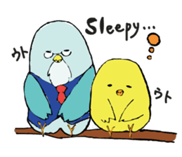 Peeping prima sticker #263168