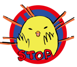 Peeping prima sticker #263180