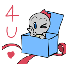 Bone Girl GARIKO sticker #263342