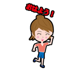 Message Girl No.2 sticker #263469