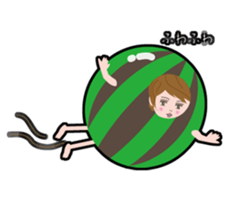 Message Girl No.2 sticker #263473