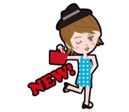 Message Girl No.2 sticker #263482