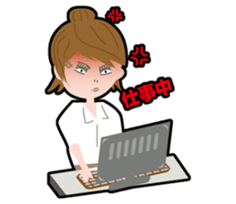 Message Girl No.2 sticker #263483