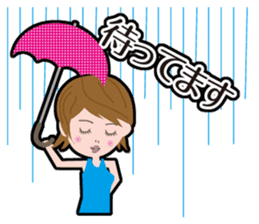 Message Girl No.2 sticker #263488