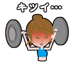 Message Girl No.2 sticker #263497