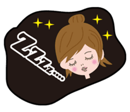 Message Girl No.2 sticker #263504