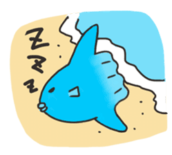 Sunfish of Water's Edge sticker #263968