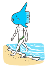 Sunfish of Water's Edge sticker #263984