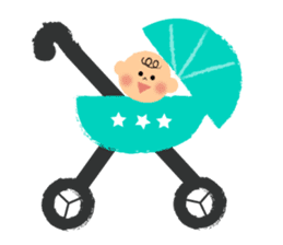with BABY sticker #264205