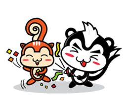 Sam and friends sticker #264938