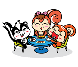 Sam and friends sticker #264942