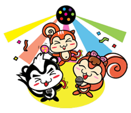 Sam and friends sticker #264943