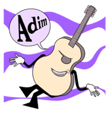 Mr.Guitar sticker #265070