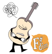 Mr.Guitar sticker #265073