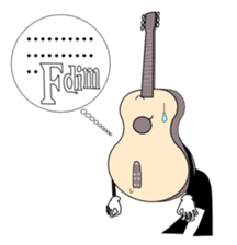 Mr.Guitar sticker #265075