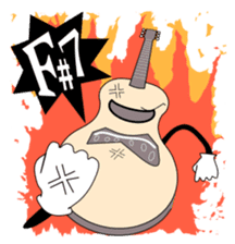 Mr.Guitar sticker #265087