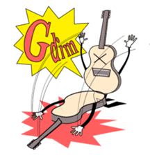 Mr.Guitar sticker #265094