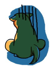 Dog weather. sticker #265150